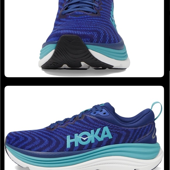 WOMEN’S HOKA GAVIOTA 5 BELLFLOWER BLUE/EVENING SKY  SIZE 10 - Picture 8 of 9